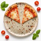 MamboCat Pizzateller GRANITO Ø31,5cm aus Porzellan