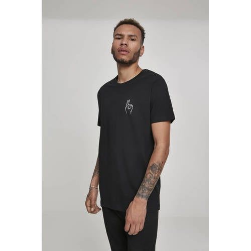 Mister Tee T-shirt Easy Sign - Zwart