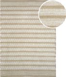 AXI Aruba Buitenkleed – Rechthoekig – 160 x 230 cm – Geel – Geometrisch patroon