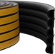 vidaXL Zelfklevende raamdichting Zwart 14 x 12 mm 50 m EPDM-schuin