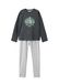 MANGO KIDS Vêtements de nuit 'MINESUR' gris chiné / vert / vert foncé