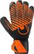Uhlsport Fm Super Resist+ Hn Keepershandschoenen - Zwart / Fluo Oranje | Maat: 5