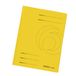 Herlitz Geel 3-flap vijl (10 stuks), A4, intense kleur, gerecycled, 3 zakken, Blue Angel gecertificeerd