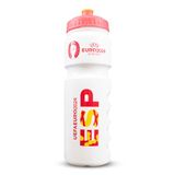 Hy-Pro Euro 2024 Spanje Kunststof fles, 750 ml, officieel gelicentieerd, 0,75 l, herbruikbaar, uittrekbaar mondstuk, licht, sportfles, BPA-vrij