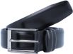 JOOP! Leren Riem Classic Coll. Belt 3,5 CM W80 Black Zwart