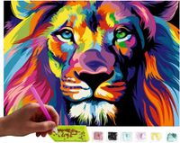 Famanu – Diamantschilderijen - DIY Strass Mozaïek Schilderij - creatieve hobby - 30 x 40 cm - duurzaam en kleurrijk - geschikt voor volwassenen en kinderen - inclusief alle benodigdheden