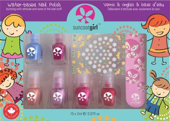 Suncoat Girl Nagellak mini mani NT 6 x 2 ml (1SET)