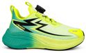 BOA Baskets pour enfants avec laçage facile Chaussures de sport en vert taille 32