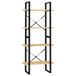 VidaXL Boekenkast met 4 schappen 60x30x140 cm massief grenenhout