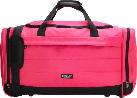 Beagles Originals Travel Reistas Grote Weekendtas - Fuchsia