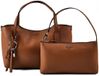 GUESS Melody 2 In 1 Satchel Caramel bruine schoudertas