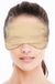 Bellatio design masque de sommeil de luxe/masque de voyage avec rembourrage doux or