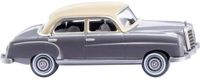 Wiking 014002 H0 Auto Mercedes Benz 220, basisgrijs/elfeenbeige