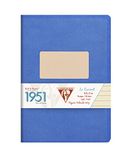 Clairefontaine 195136C Collectie 1951 Geniet Schrift - A5 14,8x21 cm - 96 Pagina's Gelijnd - Wit Papier 90 g - Willekeurige Kleur