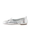 Next - Dames - Forever Comfort® ballerina's met strik - Zilver