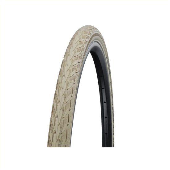 Schwalbe Delta Cruiser Plus Buitenband - 28 inch - Creme Reflecterend