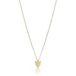 Marc Lauder Collier en acier inoxydable pour femme