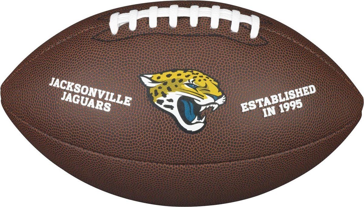 Wilson NFL Licensed Ball Jaguars American Football - Brown