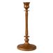 Clayre & Eef Bougeoir - 24 cm - Doré - Métal - Rond