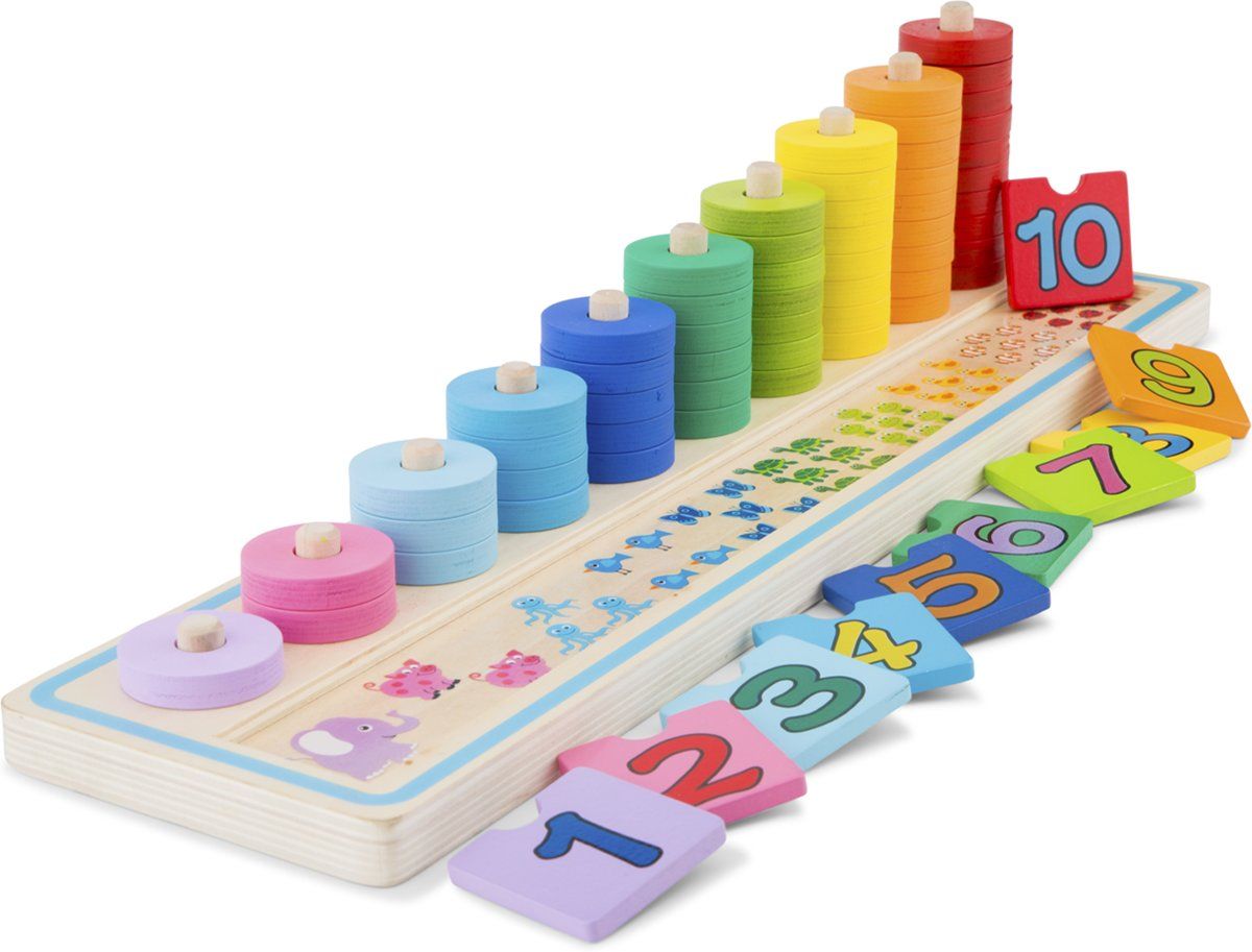New Classic Toys - Educatief Spel - Leren Tellen