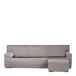 Eysa Light Bankhoes voor chaise longue, met korte arm rechts, vooraan, grijs