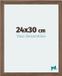 Your Decoration - Cadre photo 24x30 cm - MDF - Noyer foncé - Mura