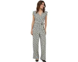 Only Maine Jumpsuit Dames Blauw - Crème