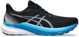 Asics Gel-Pursue 10 Heren Zwart / Aegean Blauw Schoenmaat 44