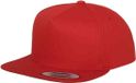 Flexfit Classic 5 Panel Snapback Pet Rood