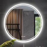 OEM LED-badspiegel, 80 cm, dimbaar, anti-condens, met touchbediening