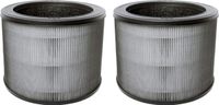 AllSpares All-in-One Luchtfilter (2 St.) voor Luchtreinigers geschikt voor Winix Zero Compact (Ø210x160mm)