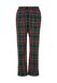 Hunkemöller Pyjamabroek donkergroen / donkerrood / wit