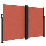 vidaXL Windscherm uittrekbaar 160x1200 cm terracottakleurig