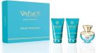 Versace Dylan Turquoise pour Femme Giftset - 50 ml eau de toilette spray + 50 ml showergel + 50 bodylotion - cadeauset voor dames