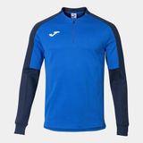 Joma Eco Championship Sweatshirt Met Halve Rits Blauw 5-6 Years Jongens