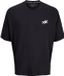 JACK & JONES JCOCNZ BERLIN T-SHIRT Heren Zwart XXL