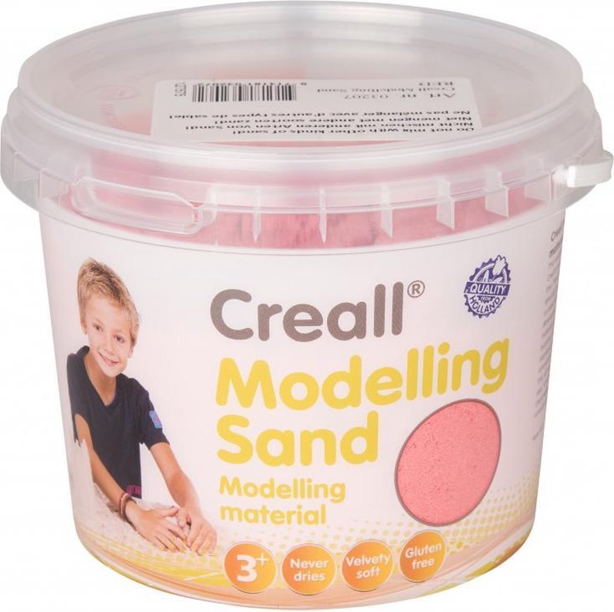 Creall Modelling Sand 750gr Rood