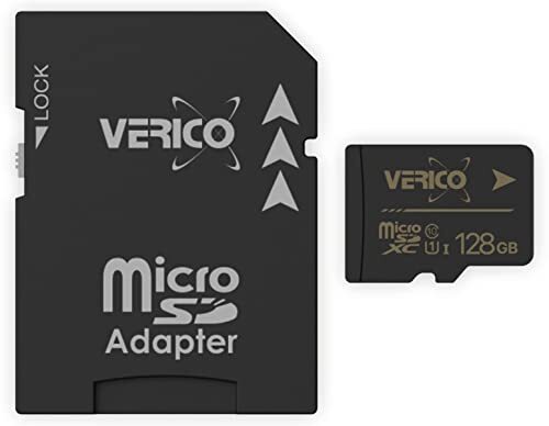 Verico 128GB microSD C10 UHS-1 memory card (incl. adaptor)