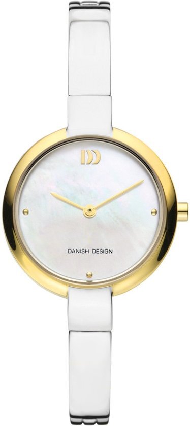 Danish Design IV65Q1151 horloge dames - zilver - edelstaal bicolor