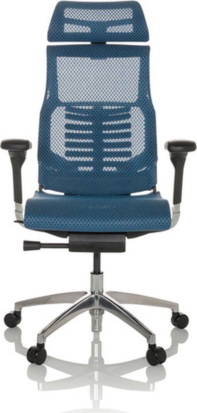 DYNAFIT II - High end bureaustoel Blauw - Bureaustoel - Blauw