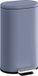 HOMCOM Pédale 30L Métal/Plastique Gris