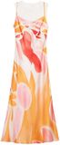 Desigual Damesjurk Wave Oranje Gebloemd XL