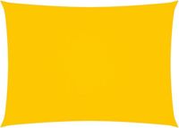 vidaXL Zonnescherm rechthoekig 2,5x5 m oxford stof geel