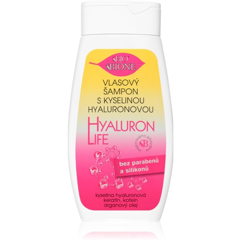 Bione Cosmetics Hyaluron Life Shampoo With Hyaluronic Acid - 260 Ml