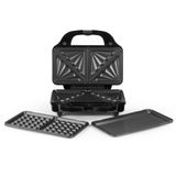 Salter 3-in-1 Snack Maker – Sandwichmaker - Antiaanbaklaag - 900W