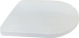 Ramm WC-zitting, compatibel met Grohe Serel, antibacterieel kunststof, metalen scharnier