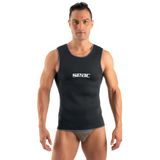 Seacsub 2.5 Mm Mouwloze Rashguard Zwart 3XL Man
