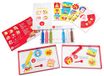 Sabbiarelli Sand-it For Fun Kit Happy Christmas Tree - Creatieve Kerst-knutselset: Kleur de Kerstversieringen met Zand, Kinderen vanaf 3 jaar