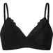 ESMARA® Soutien-gorge sans armatures à dentelle femme (noir, 110D)