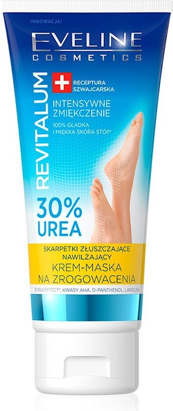 Eveline Cosmetics Revitalum Moisturising Cream-mask Exfoliating Socks Against Calluses 30% Urea 75ml